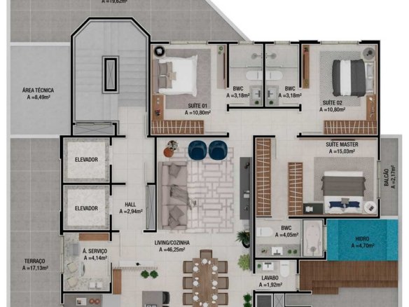 Bremen Dorf Apartamento Venda Balneário Camboriú