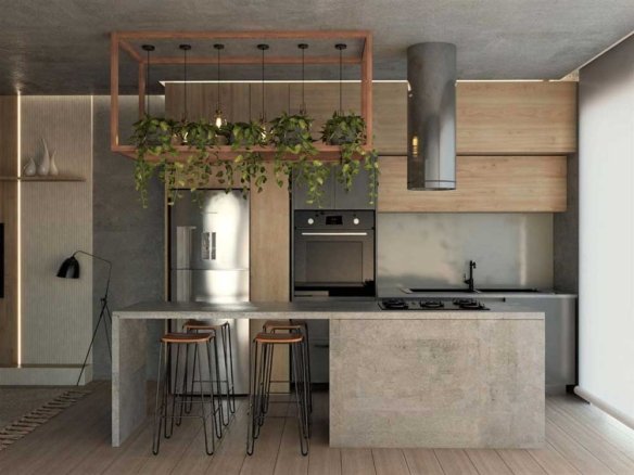 Residencial Zaha Balneário Piçarras - Cozinha