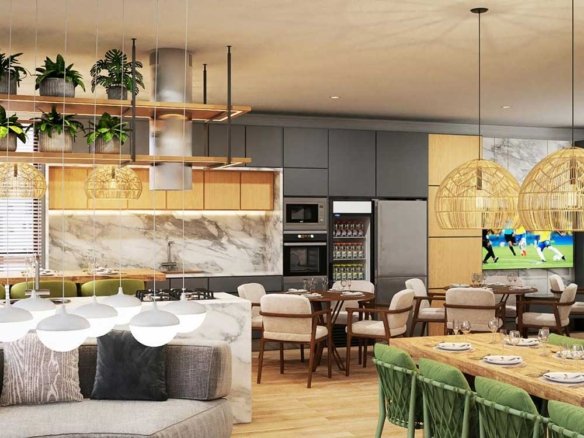 Residencial Zaha Balneário Piçarras - Salão de Festas